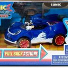 Sonic All Stars Racing Pull Back Action Car - Sonic The Hedgehog