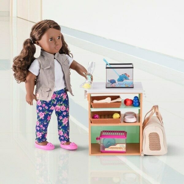 our generation doll pet care set