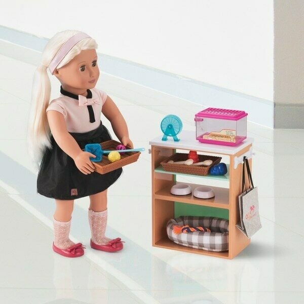 our generation doll pet care set