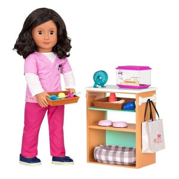 our generation doll pet care set