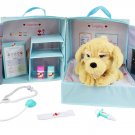 My Pet Vet Max the Dog Interactive Plush Soft Toy/Carry Case and Accessories