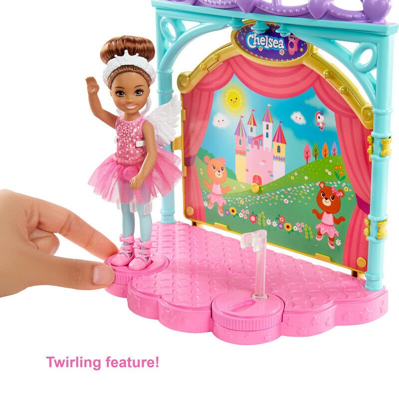 barbie chelsea princess playset