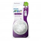 Philips Avent Natural Teat Slow Flow 2Pk