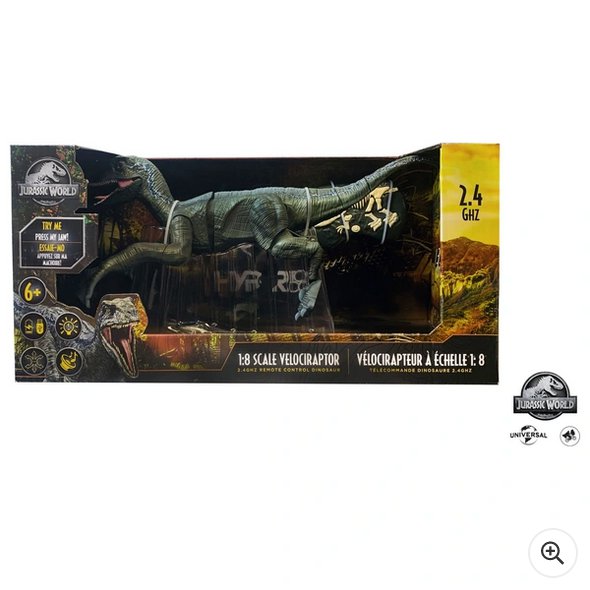 Jurassic World 18 Scale Remote Control Blue Velociraptor
