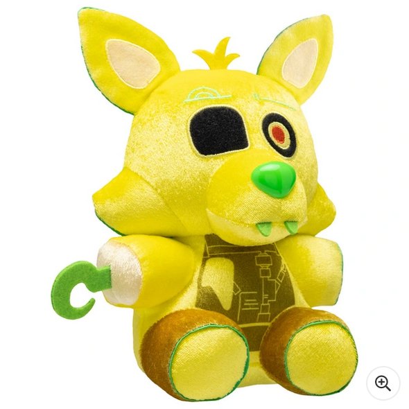 radioactive foxy plush