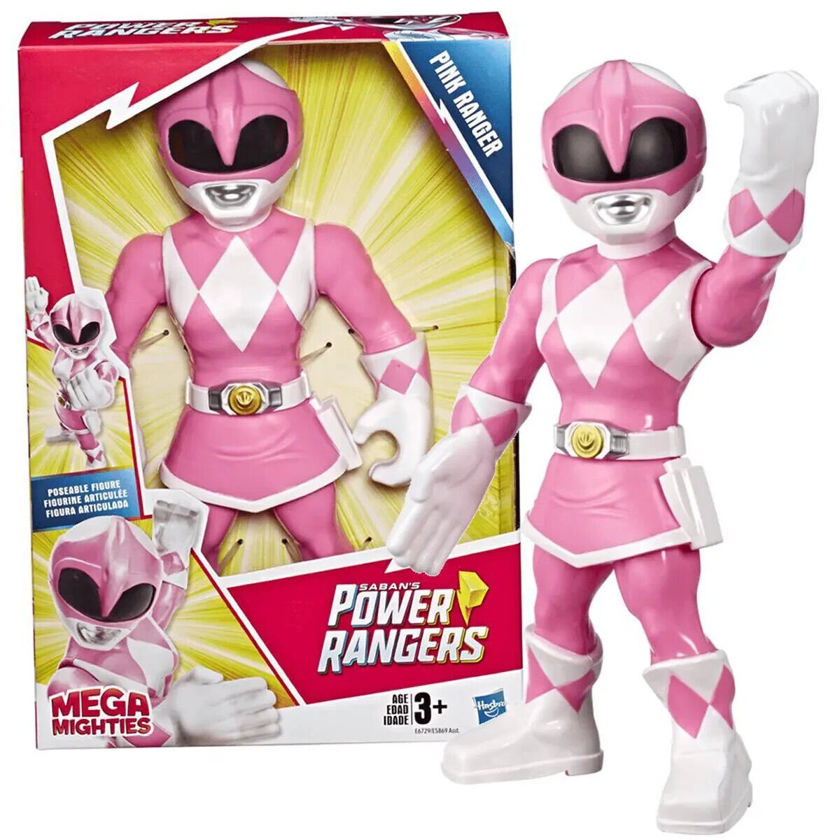 Playskool Heroes Mega Mighties Power Rangers Collectable Action Figure ...