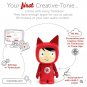 Tonies Toniebox Starter Set Audio Speaker for Kids â Red