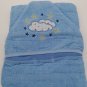 Baby Bath Towel Cloud Blue