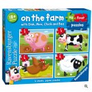 Ravensburger My First Puzzle: Lighting Up The Farm With Oink, Moo,