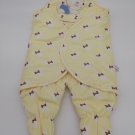 Wrap me Soft Padded Yellow Bear Blanket 6 Months