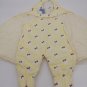 Wrap me Soft Padded Yellow Bear Blanket 6 Months