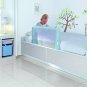 Lindam Easy Fit Foldable Bed Protector - Blue (051514)