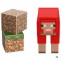 Minecraft 8cm Red Sheep Figure