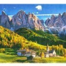Trefl Val Di Funes Valley Dolomites Italy 1500 Piece Puzzle
