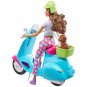 Barbie holiday fun doll, scooter and accessories