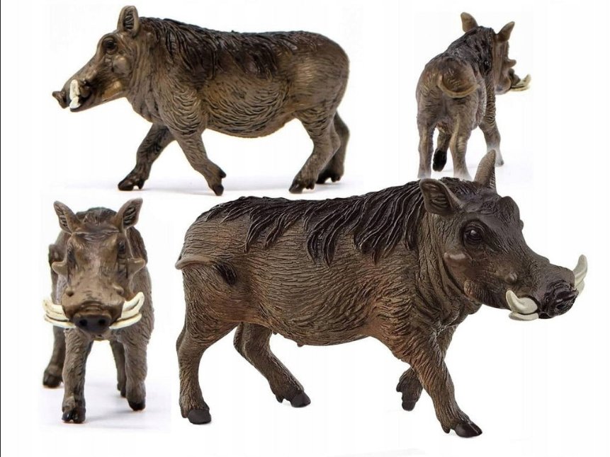 Schleich Warthog Animal Figurine