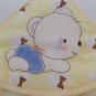 Swaddle I Soft Padded Yellow Bear Blanket 6 Months