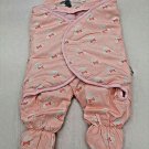 Swaddle I Soft Padded Pink Bear Blanket 6 Months