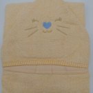 Baby Bath Towel Adorable Yellow