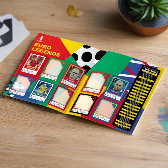 Topps Euro 2024 Official Sticker Football Album Pack