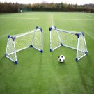 2 Junior Football Goal Set