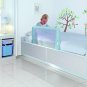 Lindam Easy Fit Folding Bed Protector - Blue (051514)