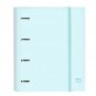 Ring binder Safta Celeste Sky blue (27 x 32 x 3.5 cm)