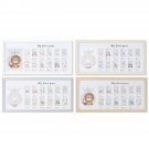 Photo frame Home ESPRIT Crystal MDF Wood 56,5 x 2 x 27,5 cm (4 Units)