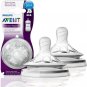 Philips Avent Natural Teat Medium Flow 2 Piece