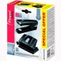 Set Maped 3543 Essentials Rock drill Stapler Black (16 Units)