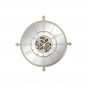 Wall Clock Home ESPRIT Champagne Iron Mirror 67 x 8 x 67 cm