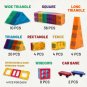 Magnetic Tiles 100pcs 3D Magnetic Building Blocks Set...