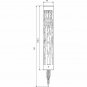 Solar lamp Galix