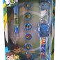 Ben 10 Watch Set 6 Discs Flashlight And Keychain