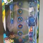 Ben 10 Watch Set 6 Discs Flashlight And Keychain