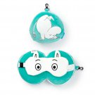 Moo min Plush Travel Pillow & Eye Mask