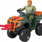 Imaginext Jurassic World Action Figure, ATV, and Technic