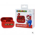 Super Mario True Wireless Bluetooth Headphones Red