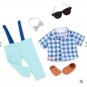 Our Generation Plaid & Preppy Boy Doll Outfit – 18 inch Doll Clothes