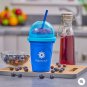 ChillFactor Slushy Maker Cup - Blueberry Bonanza Blue - Boxed with Straw