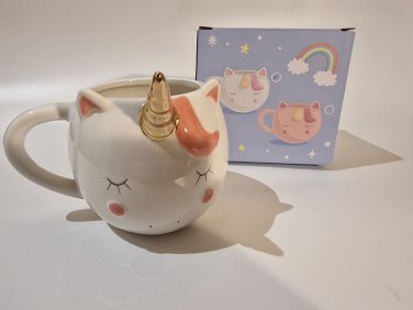 3D Ceramic Unicorn Mug with original box &acirc;�� New