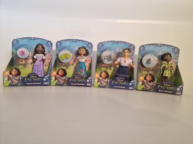 Encanto Mini Figures Bundle &acirc;�� Mirabel, Bruno, Isabela & Luisa Collectibles