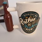"I'd Rather Be Drinking Beer" Shaped Handle Novelty Mug | Gift Boxed