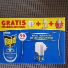 Raid Electric Mosquito Repellent Set 90 Nights 2 Refills EU 2-Pin Plug New Boxed