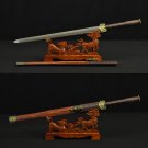 HIGH QUALITY HAND MADE CHINESE SWORD HAN JIAN (漢劍) FOLDED STEEL BLADE