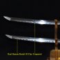 KILL BILL SWORDS SET (BILL+ BRIDE SWORDS) FOLDED STEEL CLAY TEMPERED BLADE