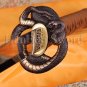 CLAY TEMPERED FULLTANG SHARP BLADE PYTHON KOSHIRAE JAPANESE SAMURAI SWORD KATANA