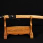 CLAY TEMPERED BLADE BAMBOO SHEATH JAPANESE REAL DRAGON SWORD SAMURAI KATANA SHAR