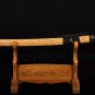 CLAY TEMPERED BLADE BAMBOO SHEATH JAPANESE REAL DRAGON SWORD SAMURAI KATANA SHAR