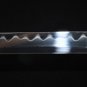 CLAY TEMPERED BLADE LEATHER STRAPS SAYA JAPANESE REAL SWORD SAMURAI KATANA SHARP